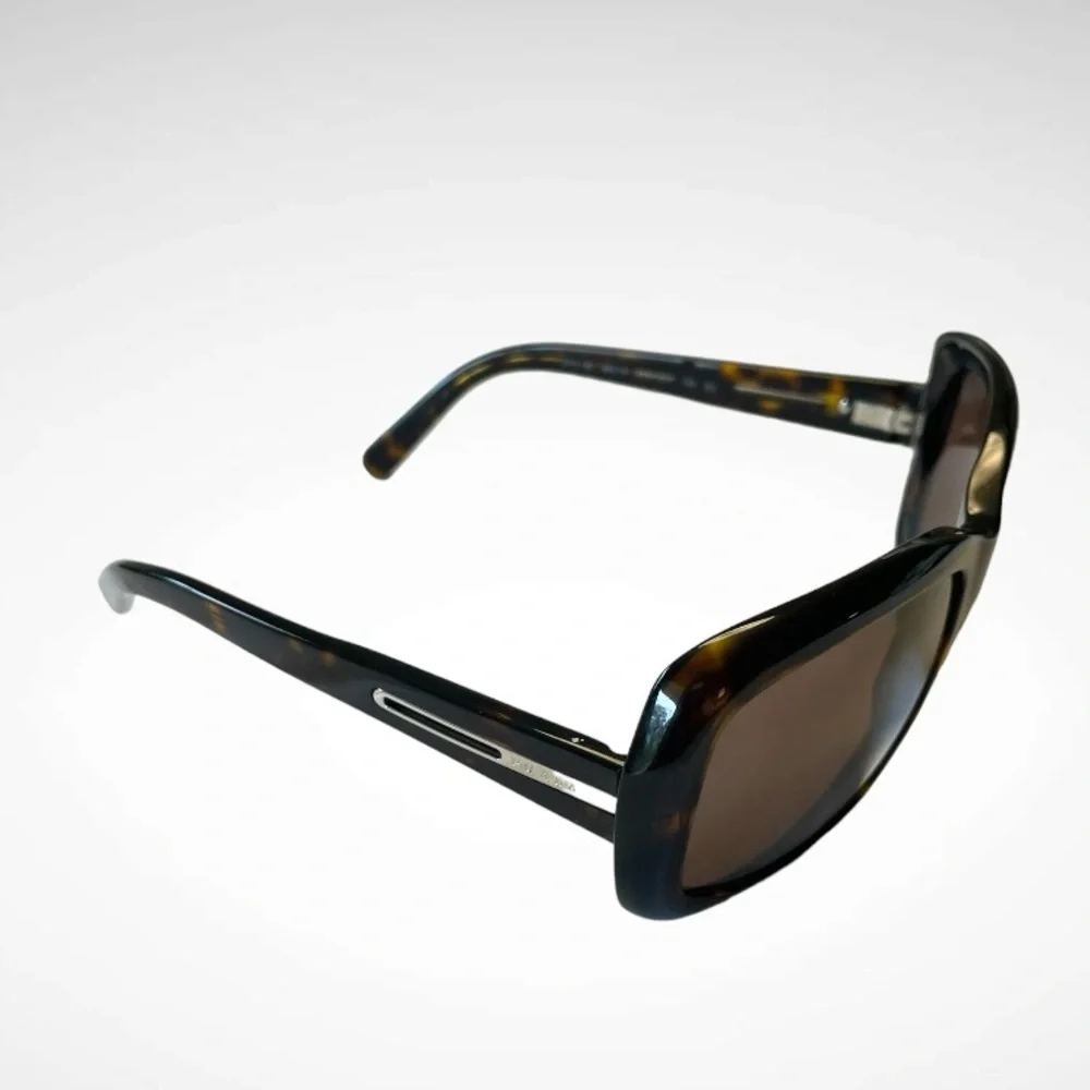 PRADA SPR19L 58/16 130 Women's Sunglasses Tortoise / Dark Grey Lens ITALY